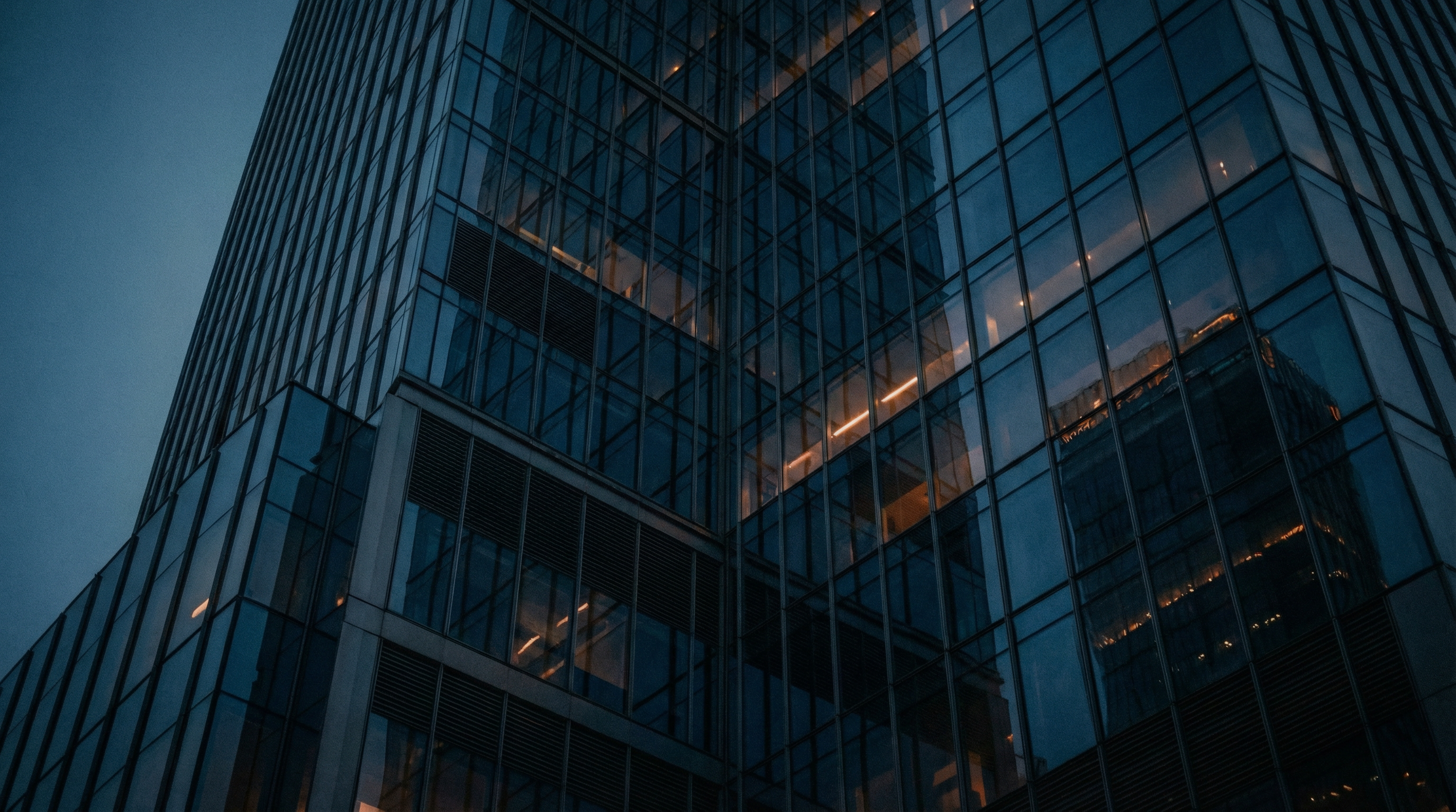 Modern architectural skyscraper